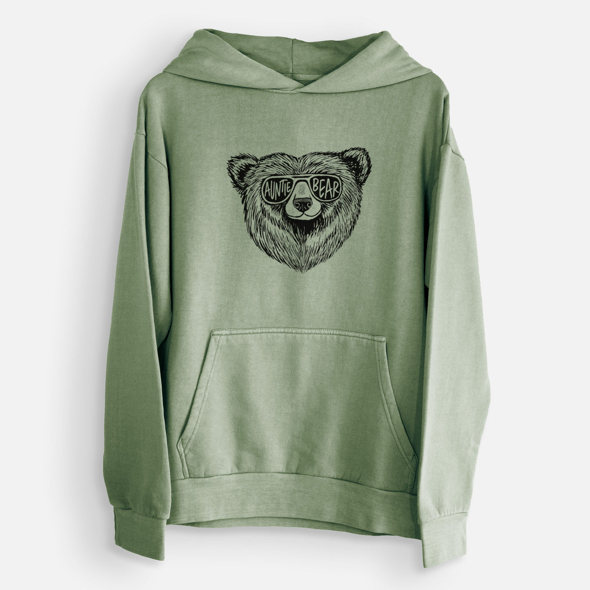 Auntie Bear  - Urban Heavyweight Hoodie