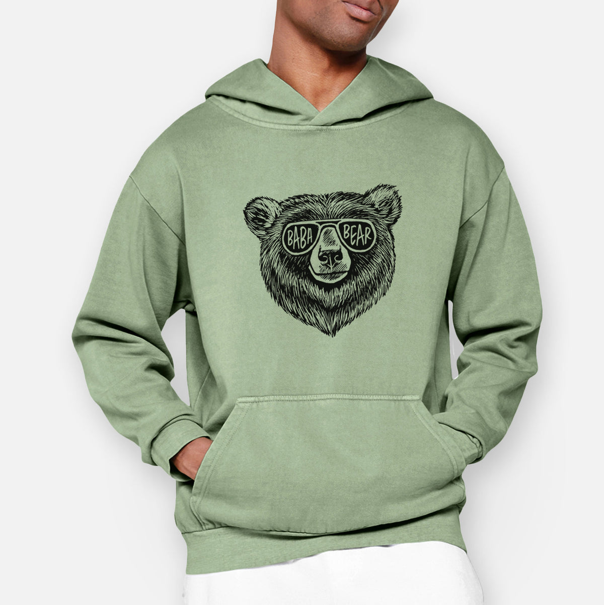 Baba Bear  - Urban Heavyweight Hoodie