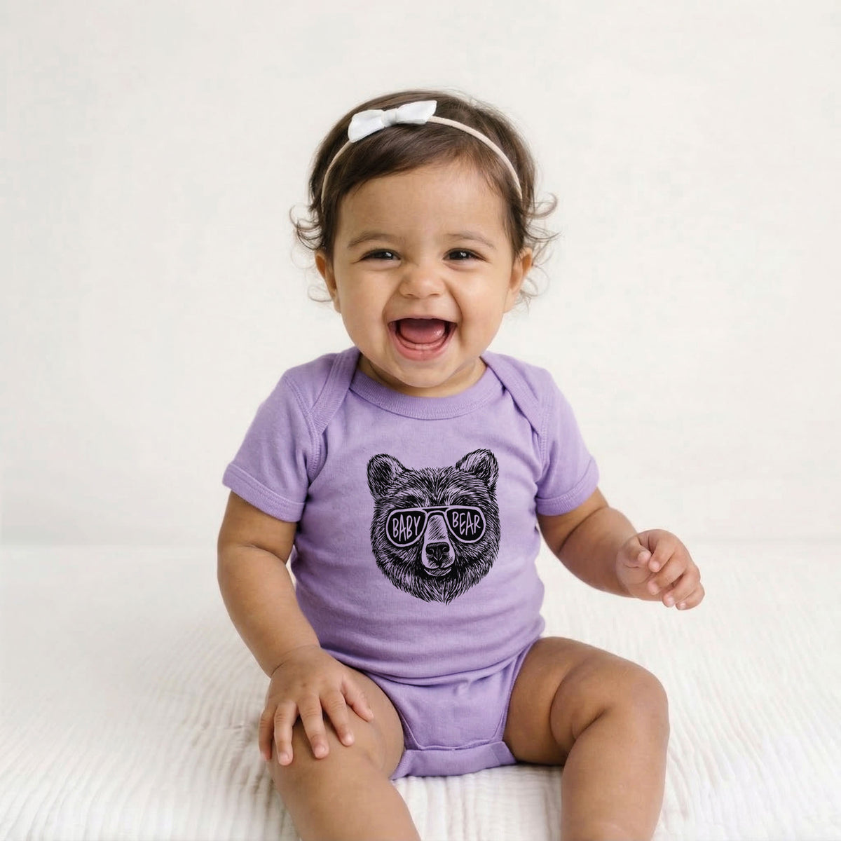 Baby Bear - Baby Fine Jersey Bodysuit