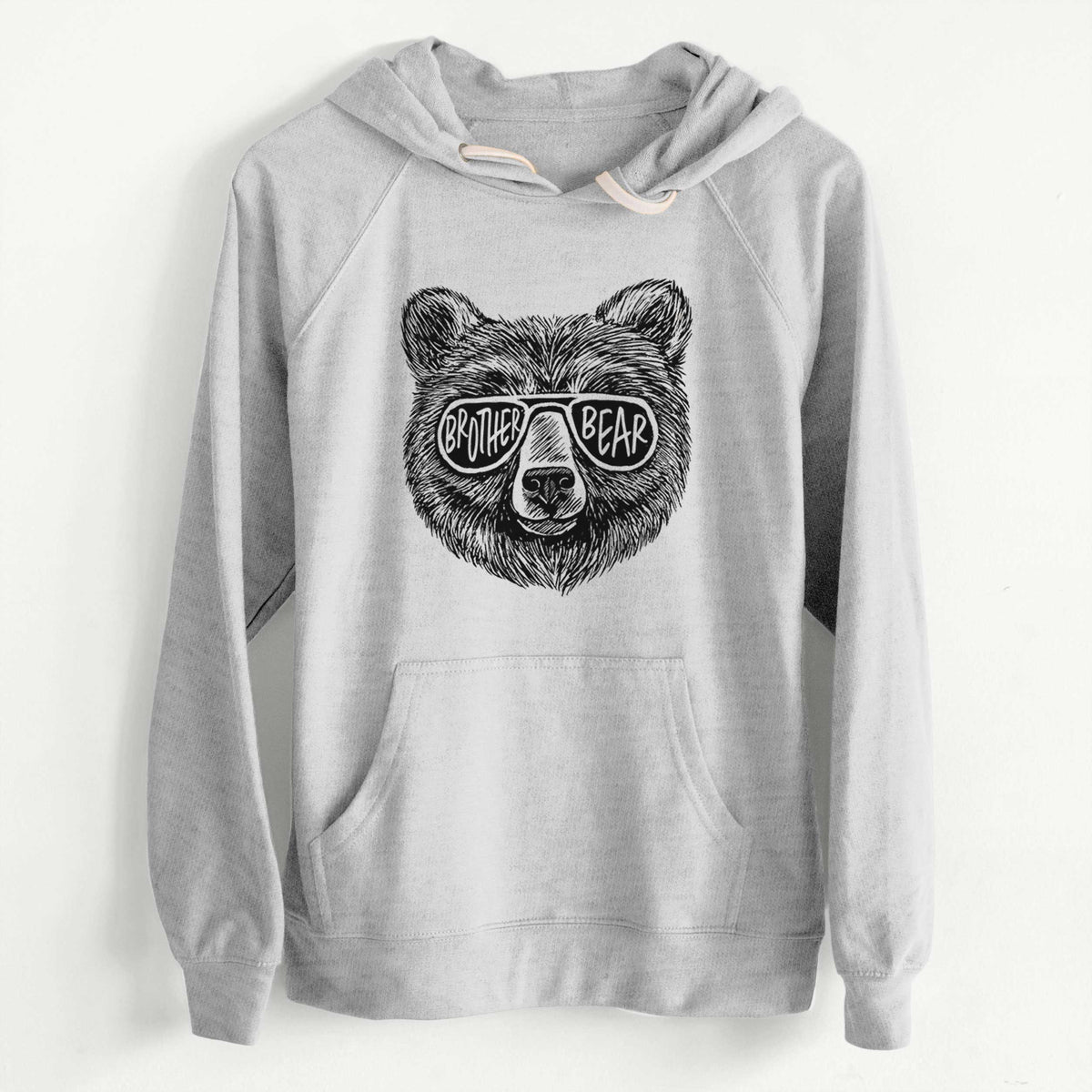 CLEARANCE - Brother Bear  - Unisex Slim Fit Loopback Terry Hoodie