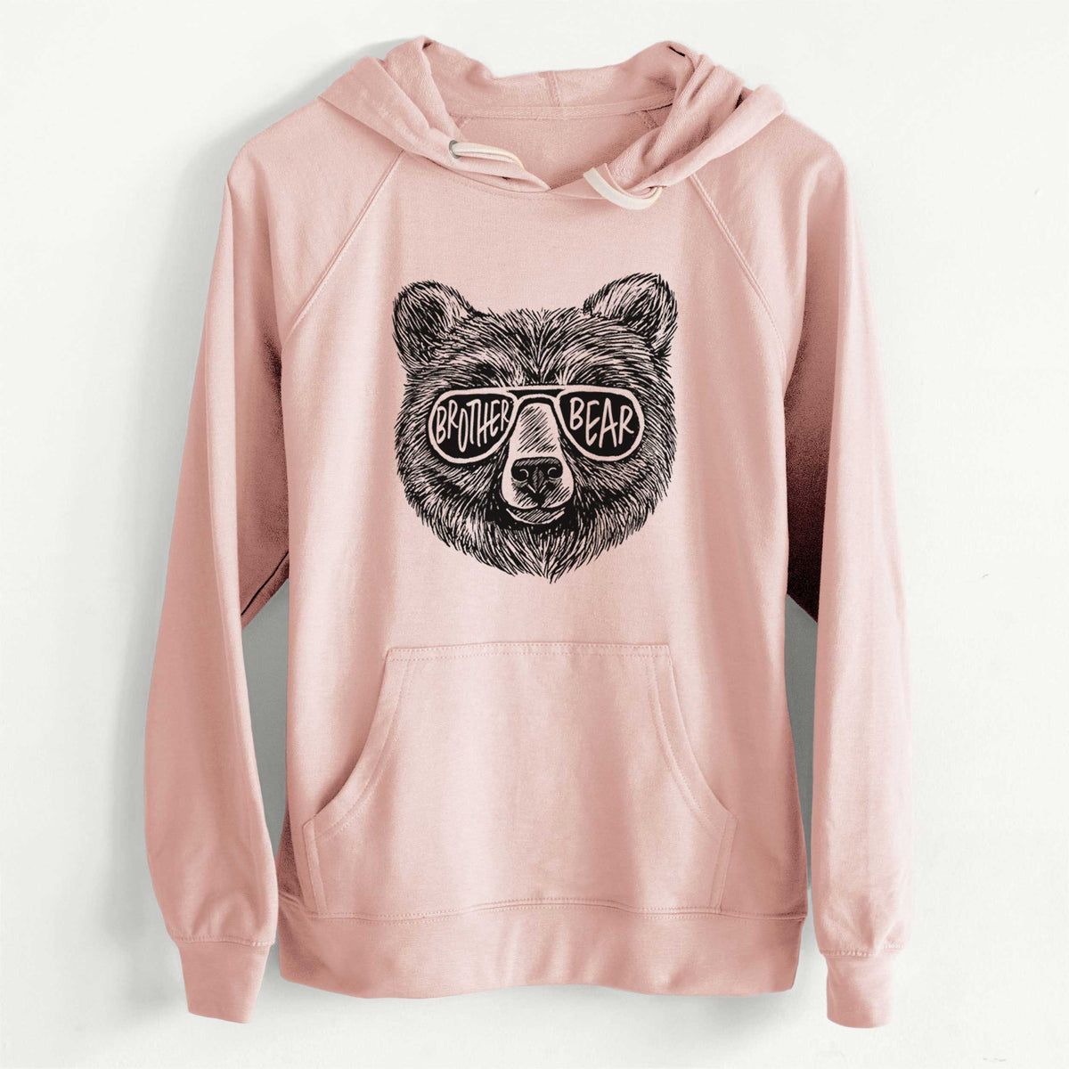 CLEARANCE - Brother Bear  - Unisex Slim Fit Loopback Terry Hoodie