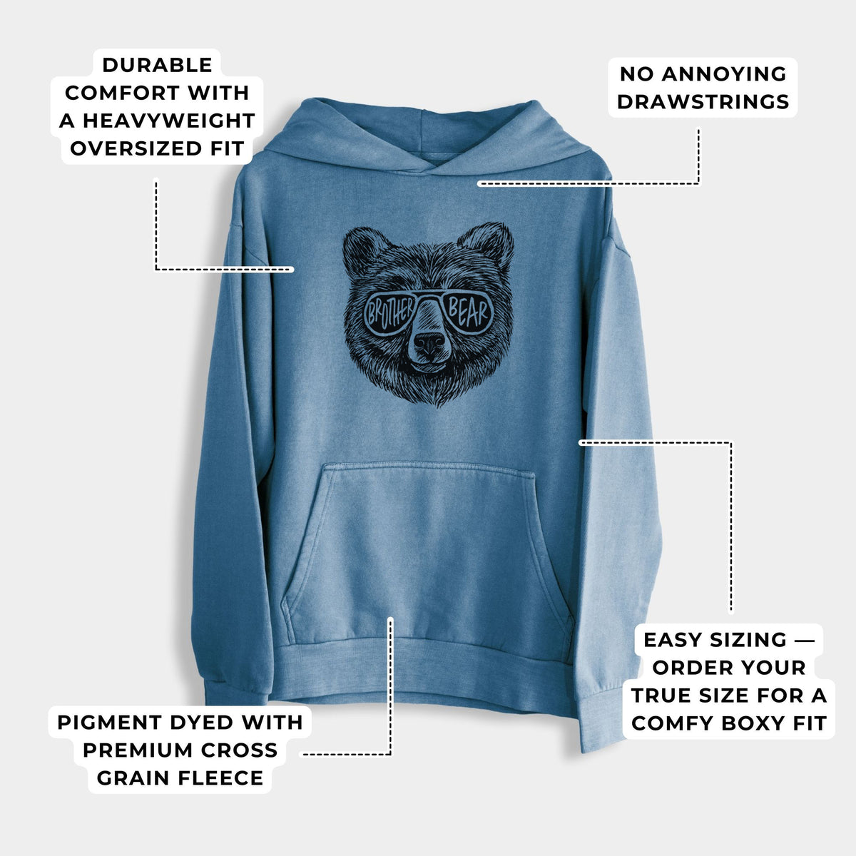 Brother Bear  - Urban Heavyweight Hoodie