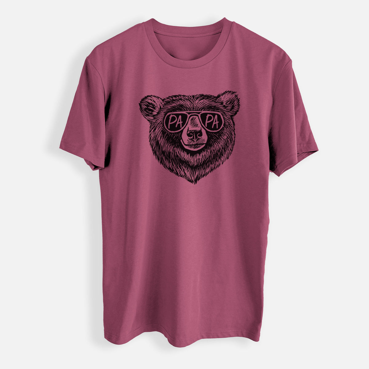 Papa Bear - Papa Glasses - Mens Everyday Staple Tee