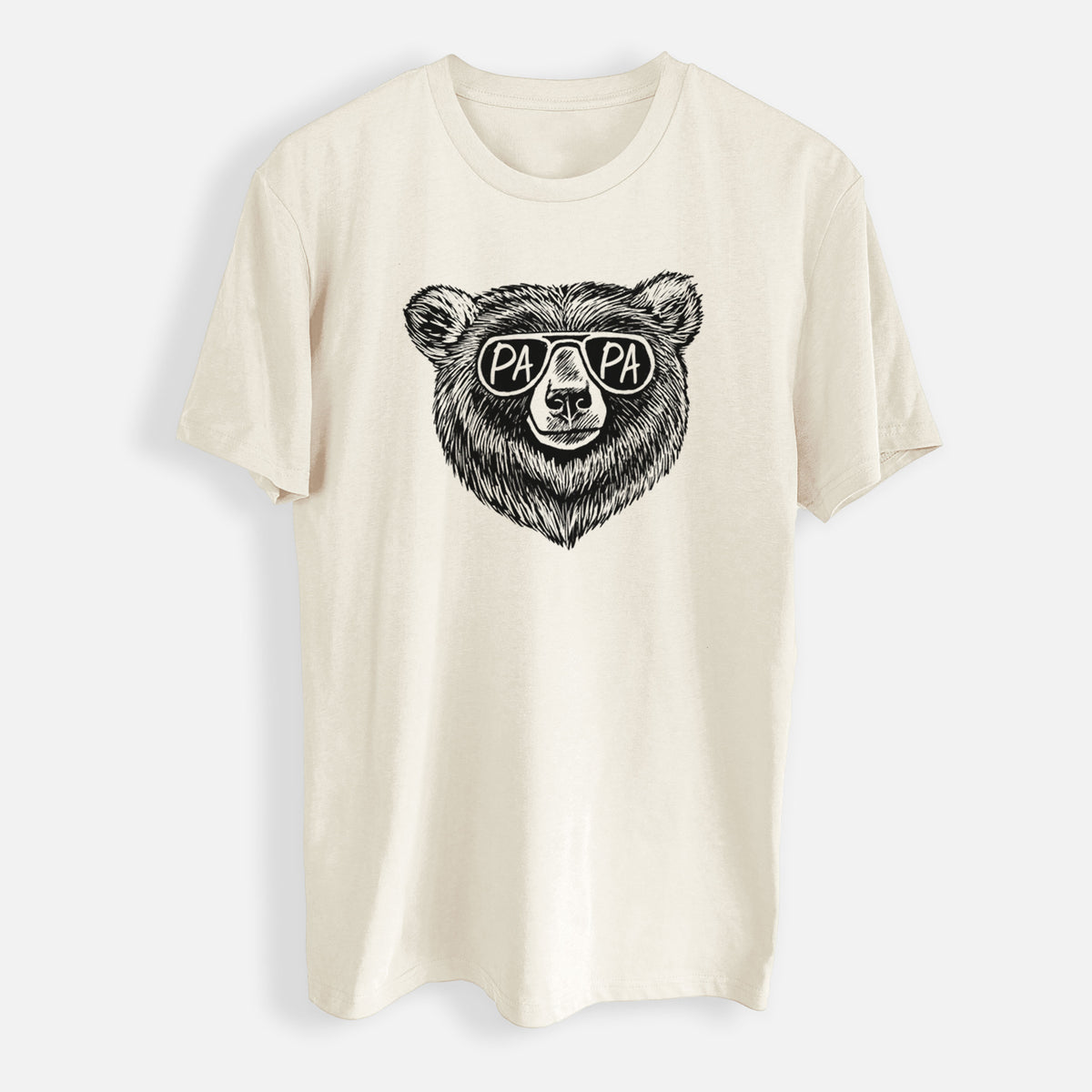 Papa Bear - Papa Glasses - Mens Everyday Staple Tee