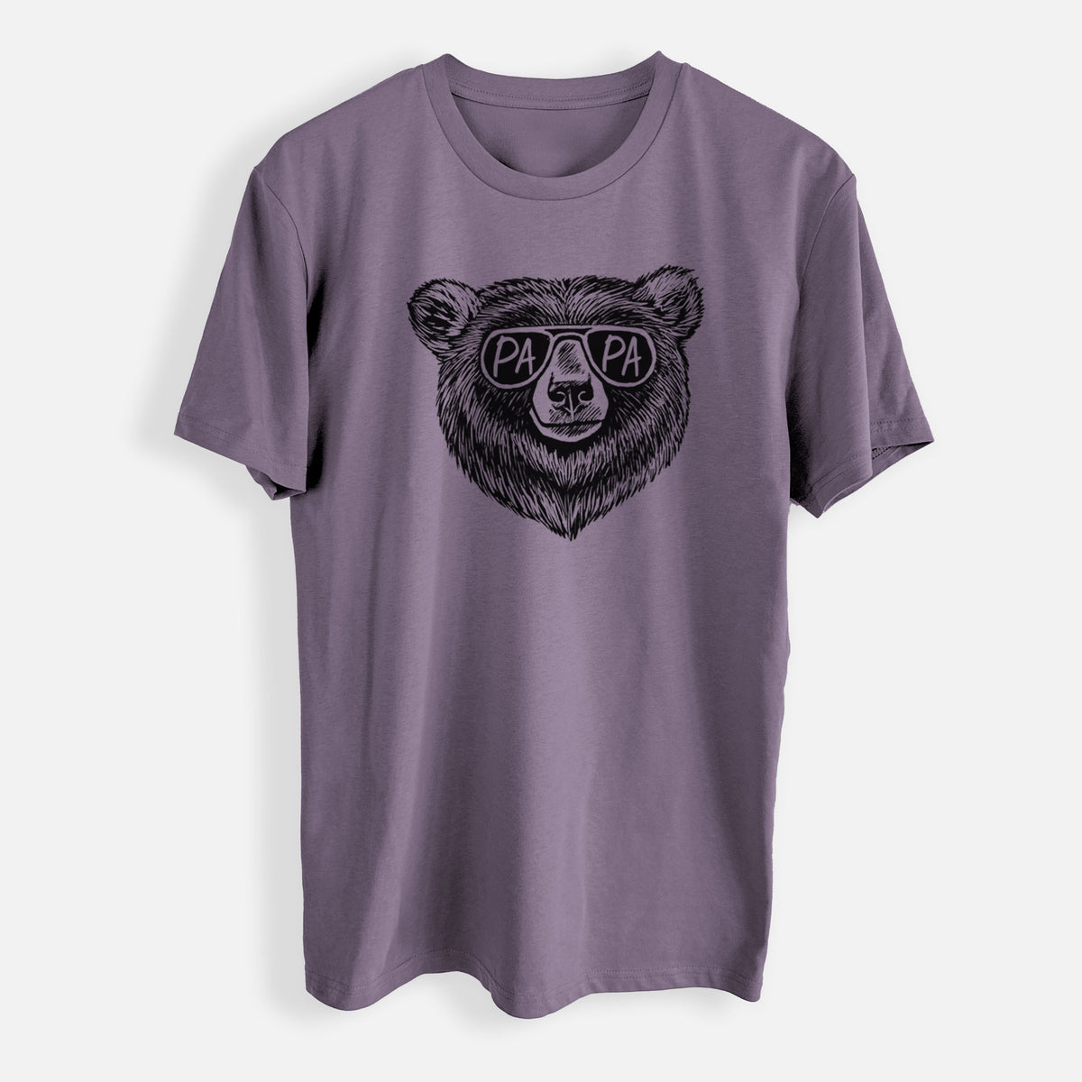 Papa Bear - Papa Glasses - Mens Everyday Staple Tee