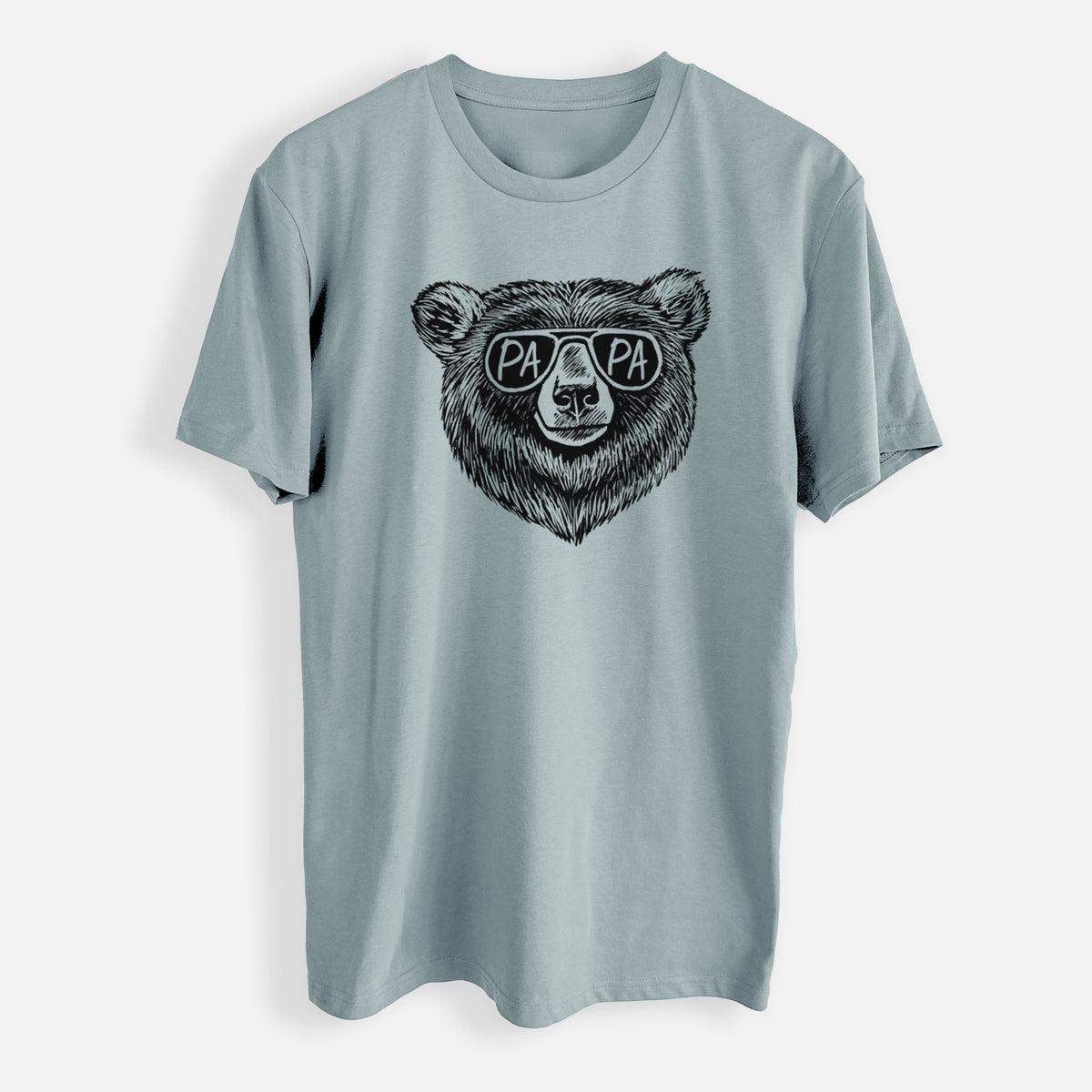 Papa Bear - Papa Glasses - Mens Everyday Staple Tee