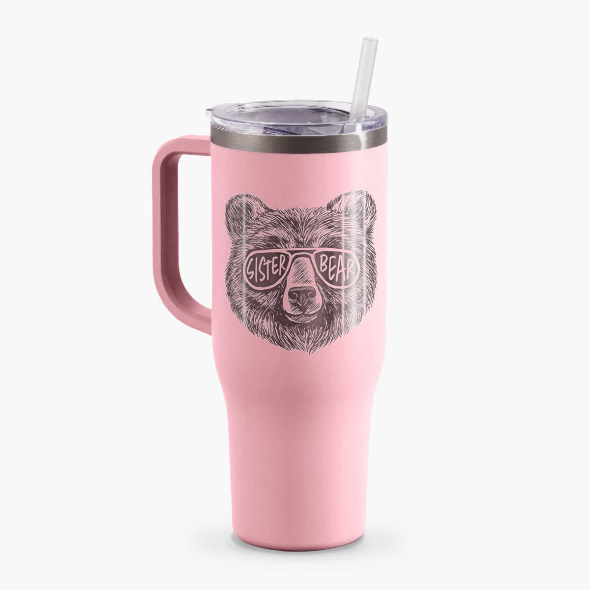 Sister Bear - 40oz Tumbler with Handle