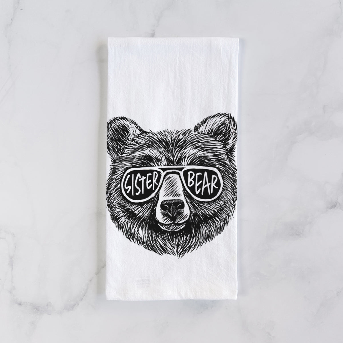 Sister Bear Tea Towel