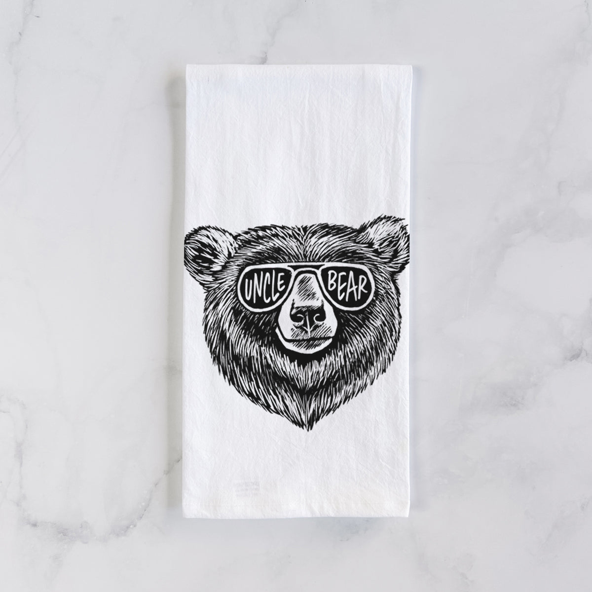 Uncle Bear Tea Towel