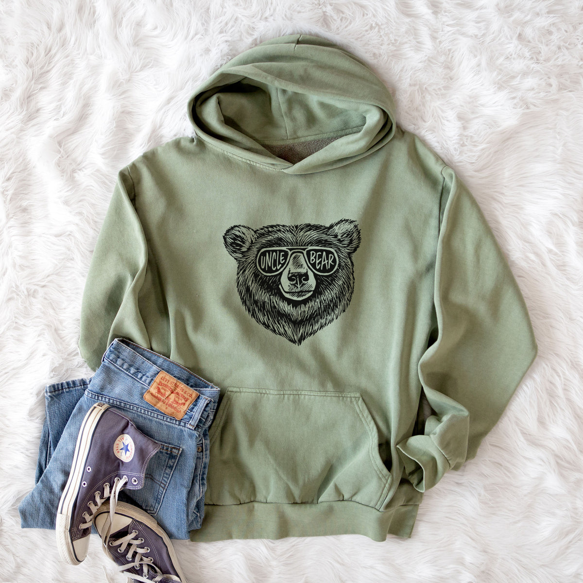 Uncle Bear  - Urban Heavyweight Hoodie