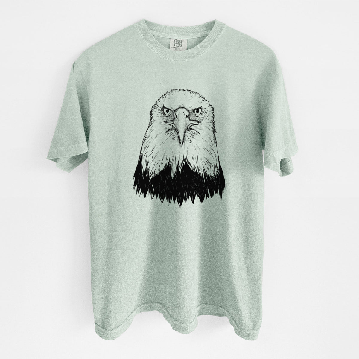 Haliaeetus Leucocephalus - American Bald Eagle - Unisex Comfort Colors Garment-Dyed Heavyweight T-shirt