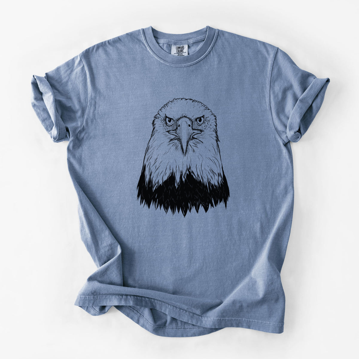 Haliaeetus Leucocephalus - American Bald Eagle - Unisex Comfort Colors Garment-Dyed Heavyweight T-shirt