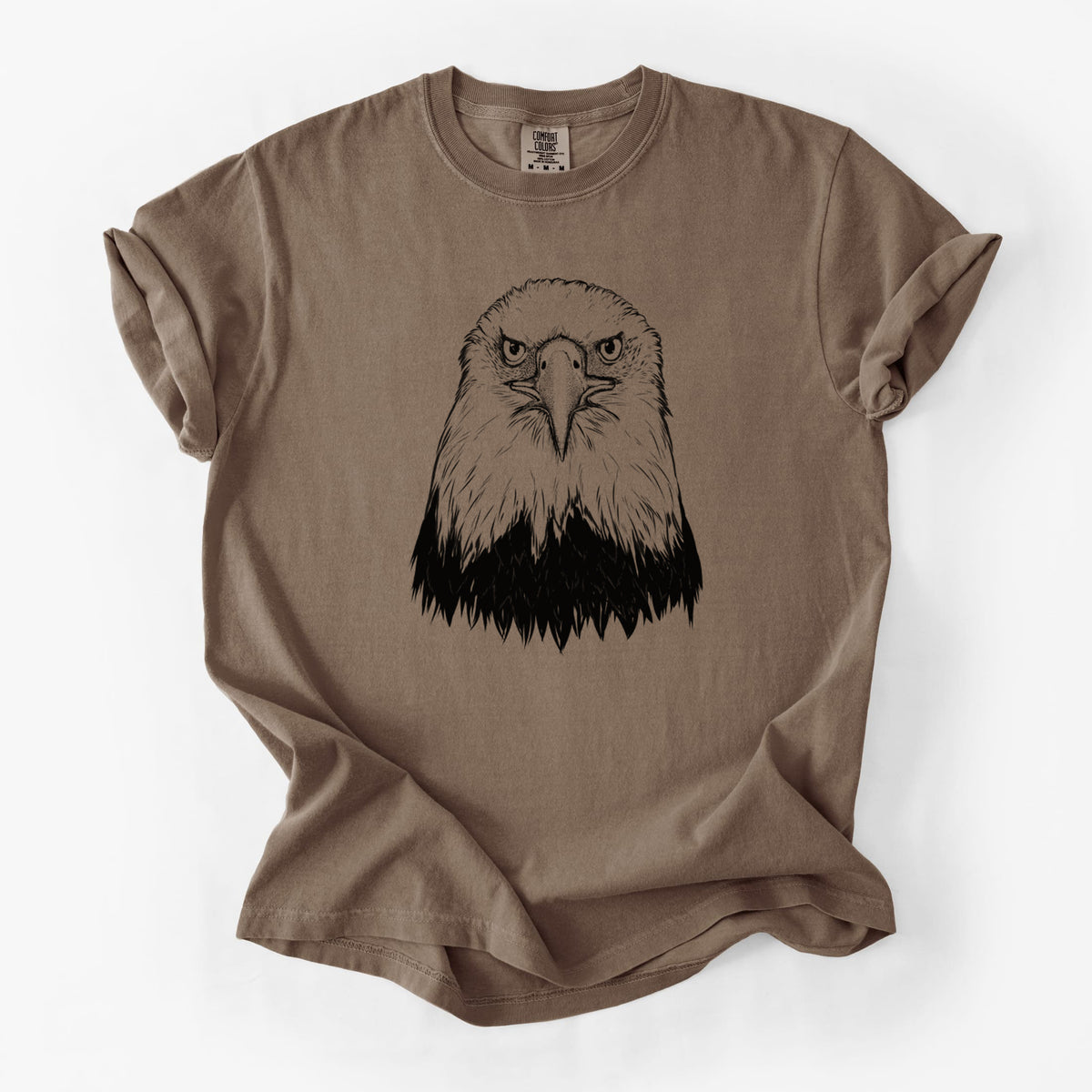 Haliaeetus Leucocephalus - American Bald Eagle - Unisex Comfort Colors Garment-Dyed Heavyweight T-shirt