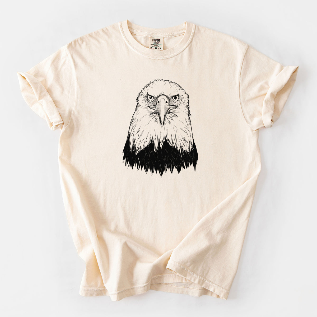 Haliaeetus Leucocephalus - American Bald Eagle - Unisex Comfort Colors Garment-Dyed Heavyweight T-shirt