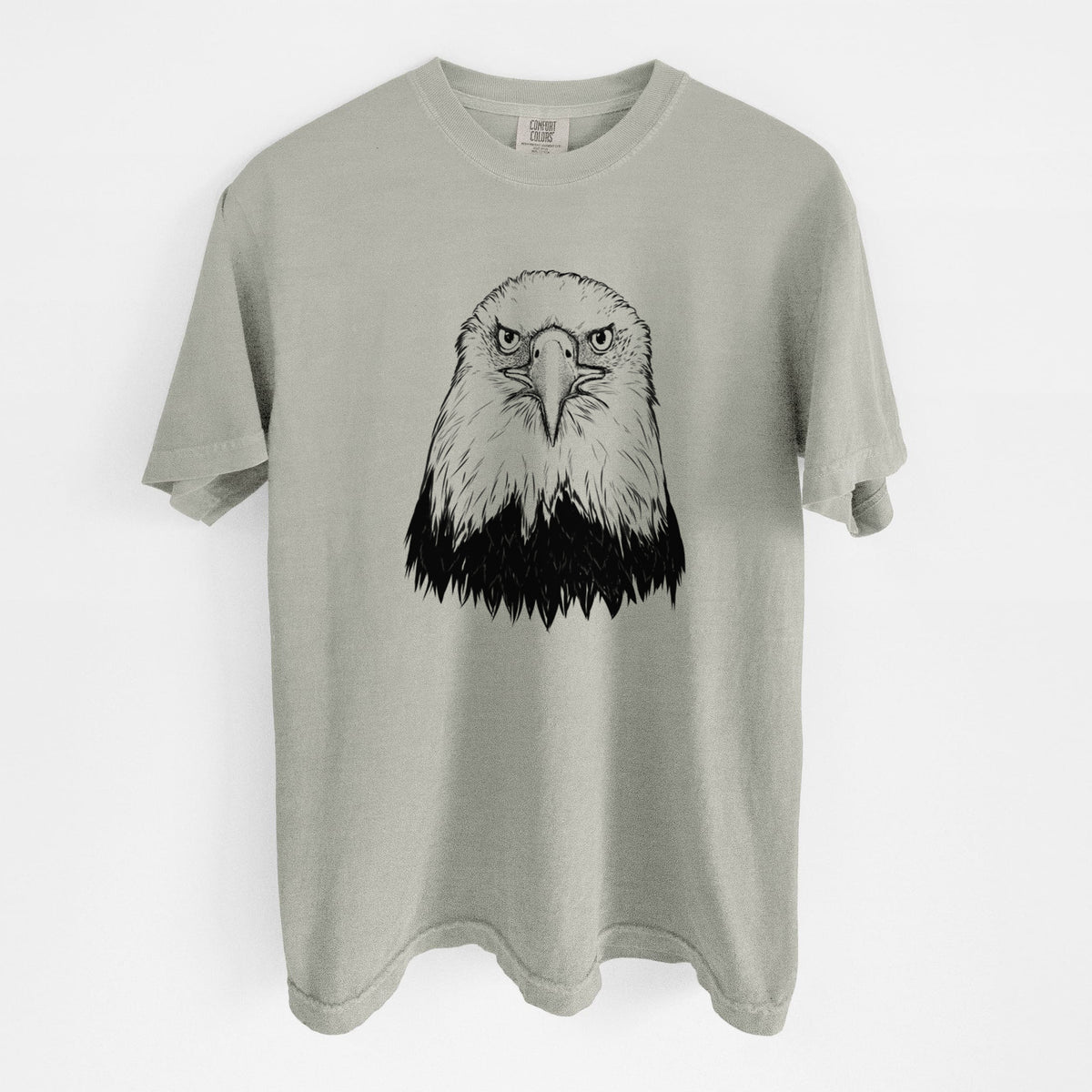 Haliaeetus Leucocephalus - American Bald Eagle - Unisex Comfort Colors Garment-Dyed Heavyweight T-shirt