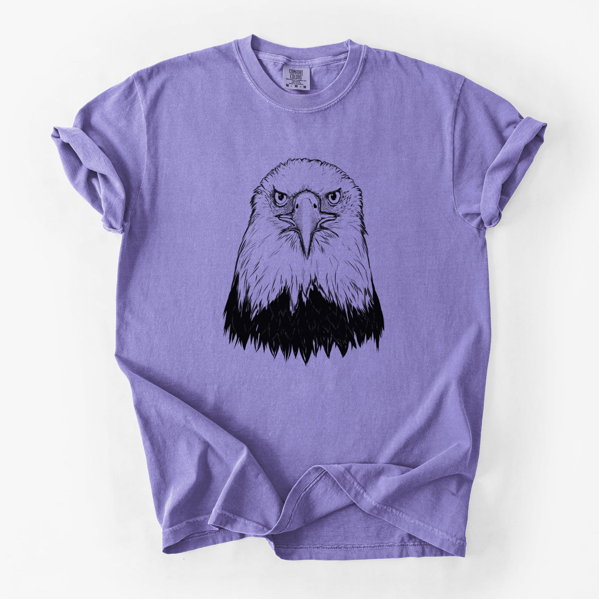 Haliaeetus Leucocephalus - American Bald Eagle - Unisex Comfort Colors Garment-Dyed Heavyweight T-shirt