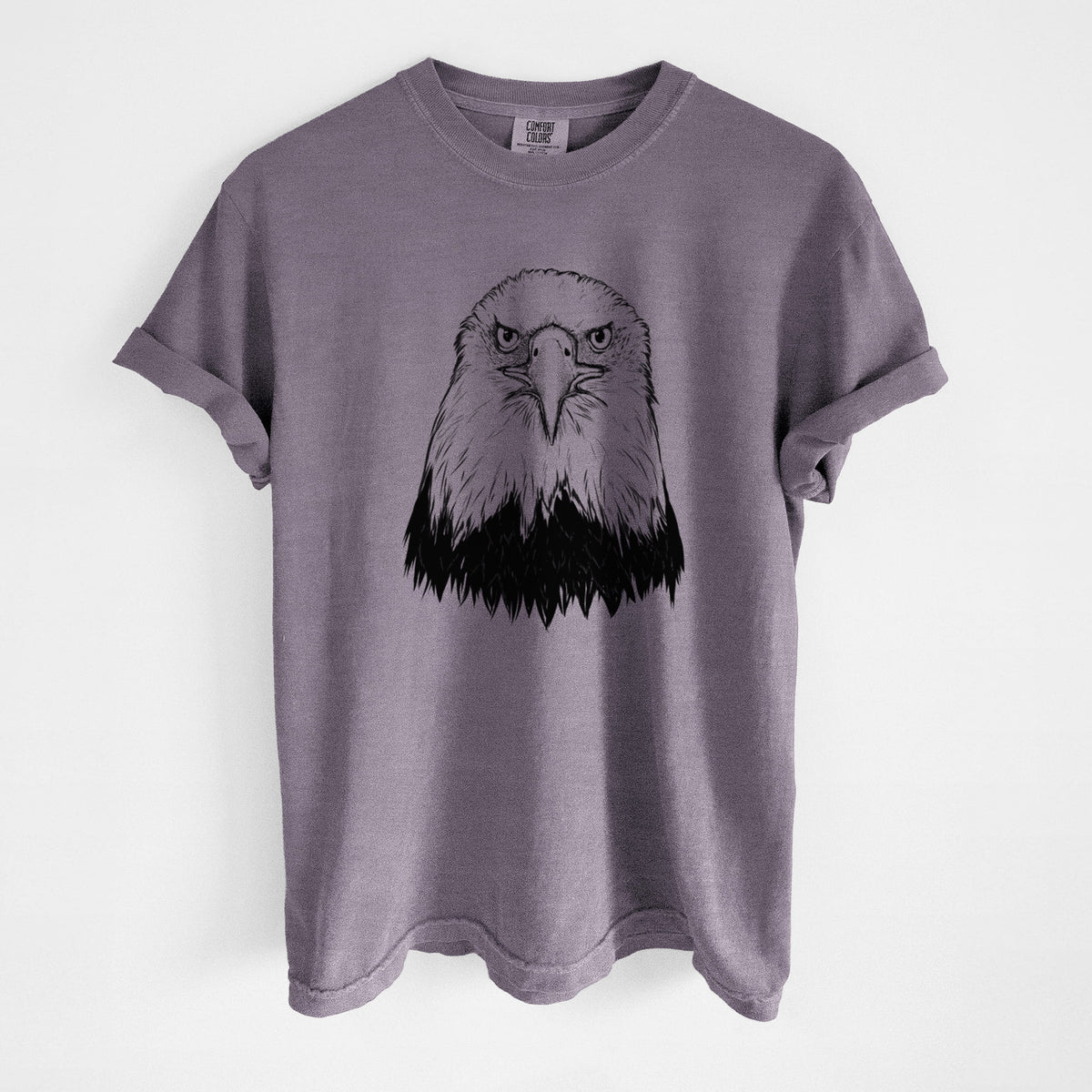 Haliaeetus Leucocephalus - American Bald Eagle - Unisex Comfort Colors Garment-Dyed Heavyweight T-shirt