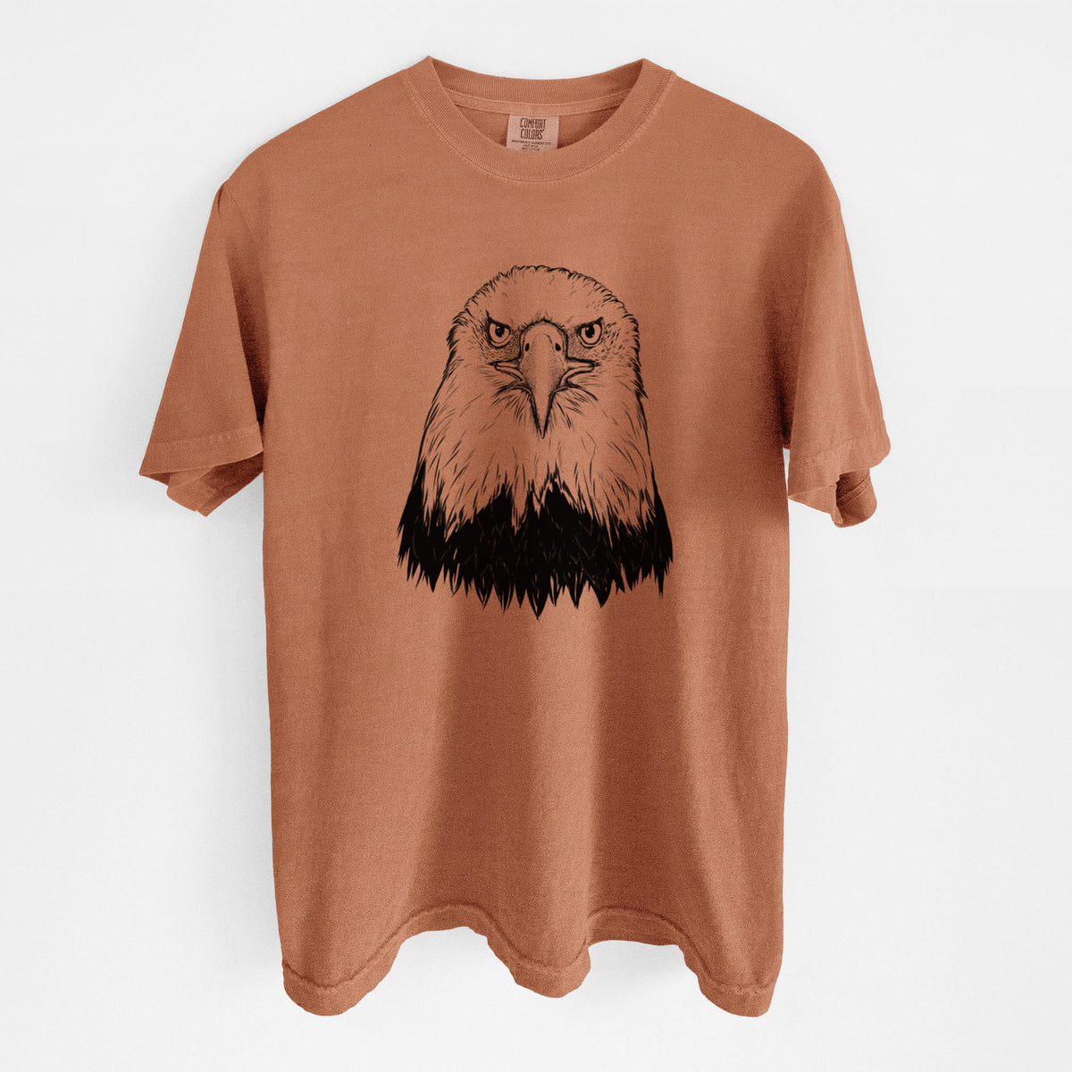 Haliaeetus Leucocephalus - American Bald Eagle - Unisex Comfort Colors Garment-Dyed Heavyweight T-shirt