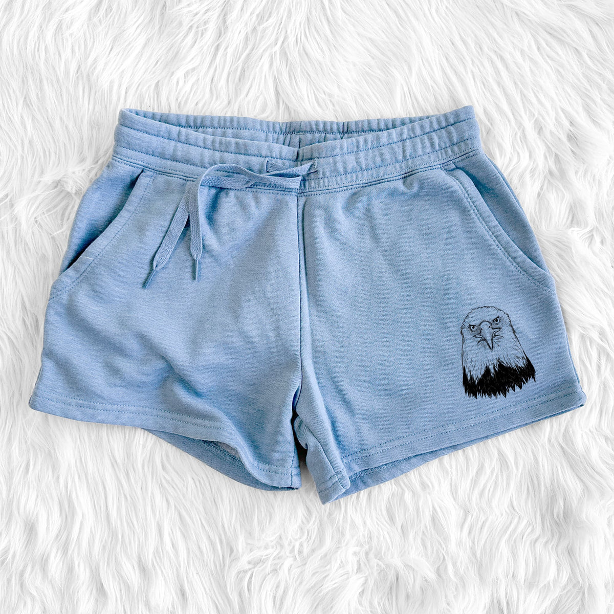Haliaeetus Leucocephalus - American Bald Eagle - Women's Cali Wave Shorts