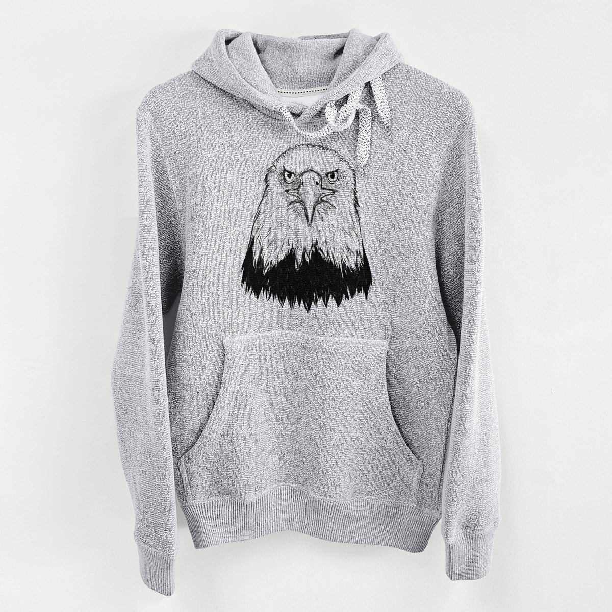 Haliaeetus Leucocephalus - American Bald Eagle - Knit Hoodie