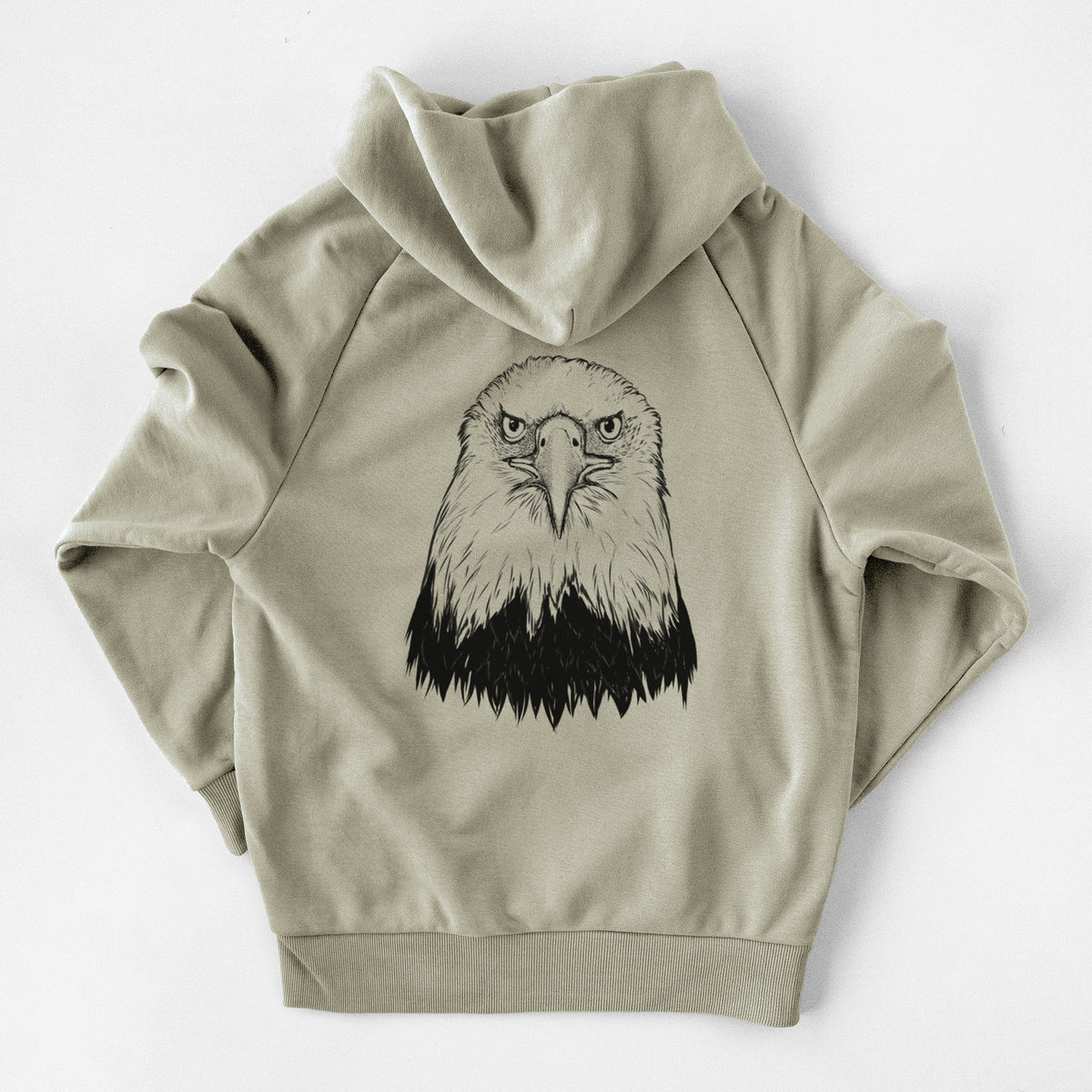 Haliaeetus Leucocephalus - American Bald Eagle - UltraLuxe Heavyweight French Terry Hoodie