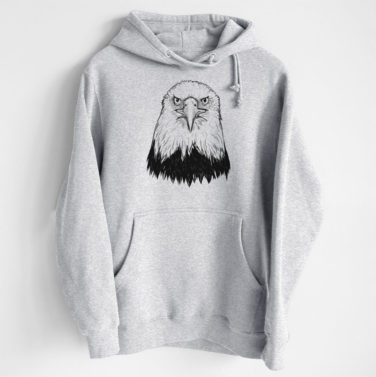 Haliaeetus Leucocephalus - American Bald Eagle - Heavyweight Fleece Hoodie