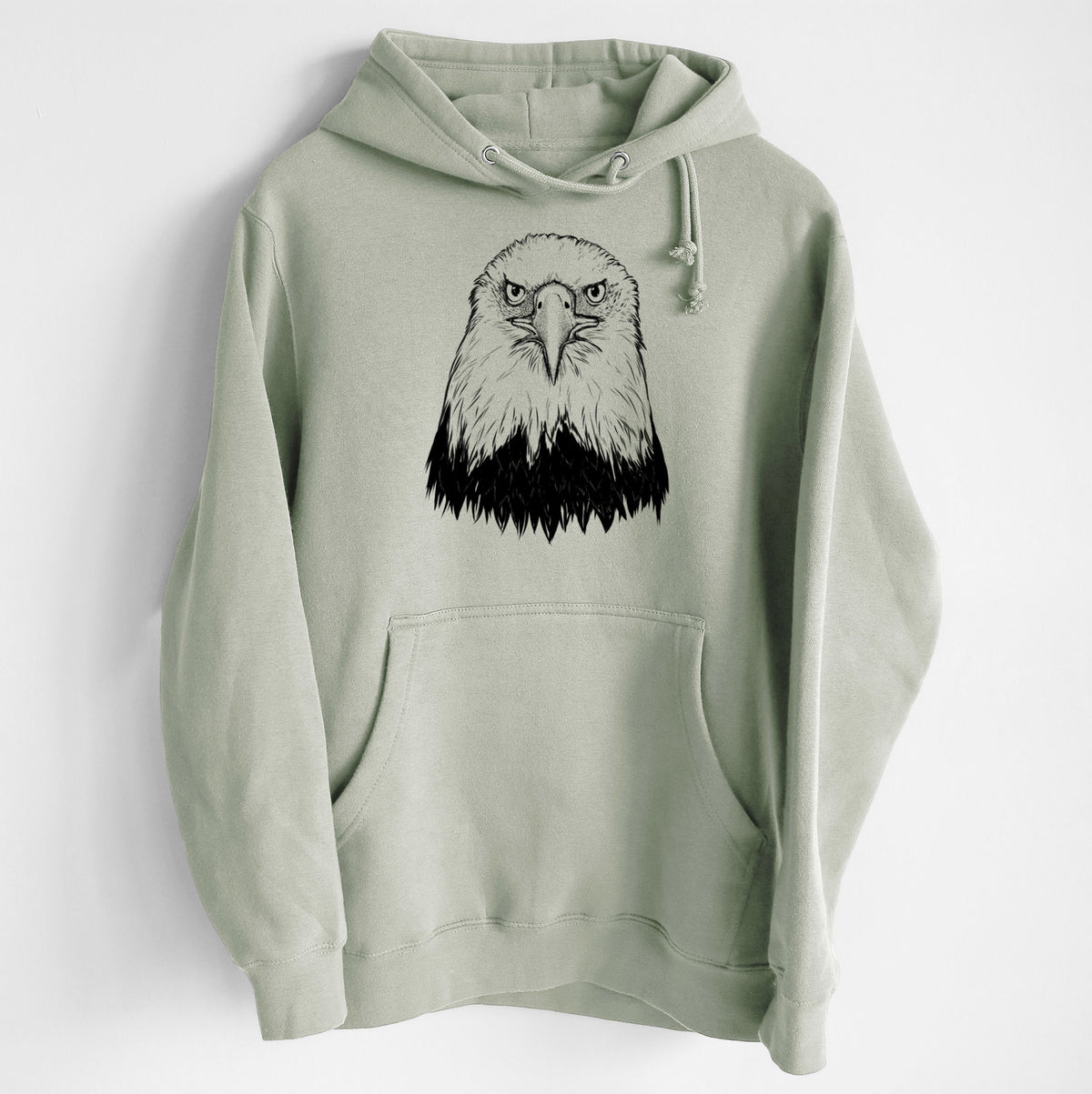 Haliaeetus Leucocephalus - American Bald Eagle - Heavyweight Fleece Hoodie