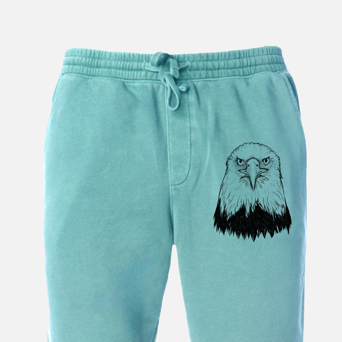 Haliaeetus Leucocephalus - American Bald Eagle - Unisex Pigment Dyed Sweatpants