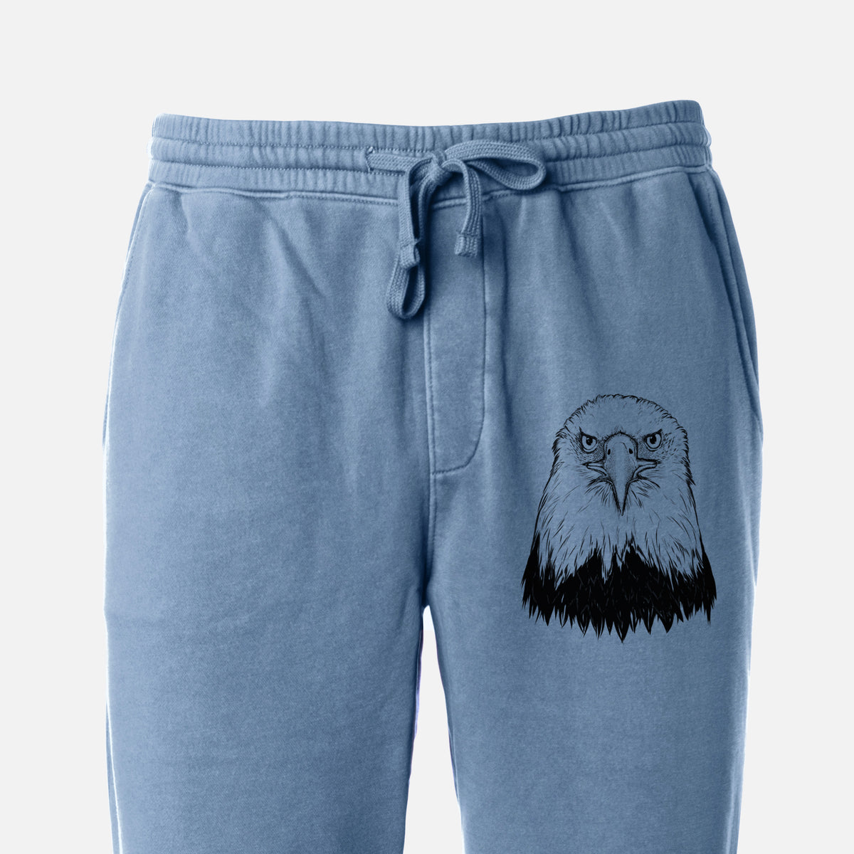 Haliaeetus Leucocephalus - American Bald Eagle - Unisex Pigment Dyed Sweatpants