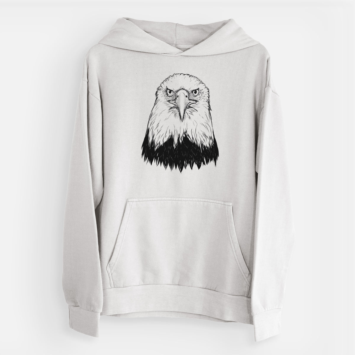 Haliaeetus Leucocephalus - American Bald Eagle  - Urban Heavyweight Hoodie