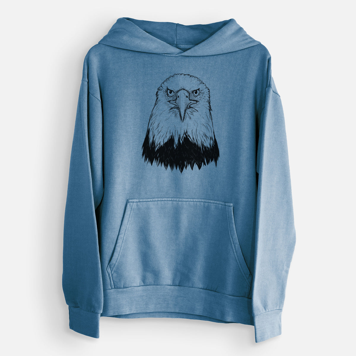 Haliaeetus Leucocephalus - American Bald Eagle  - Urban Heavyweight Hoodie