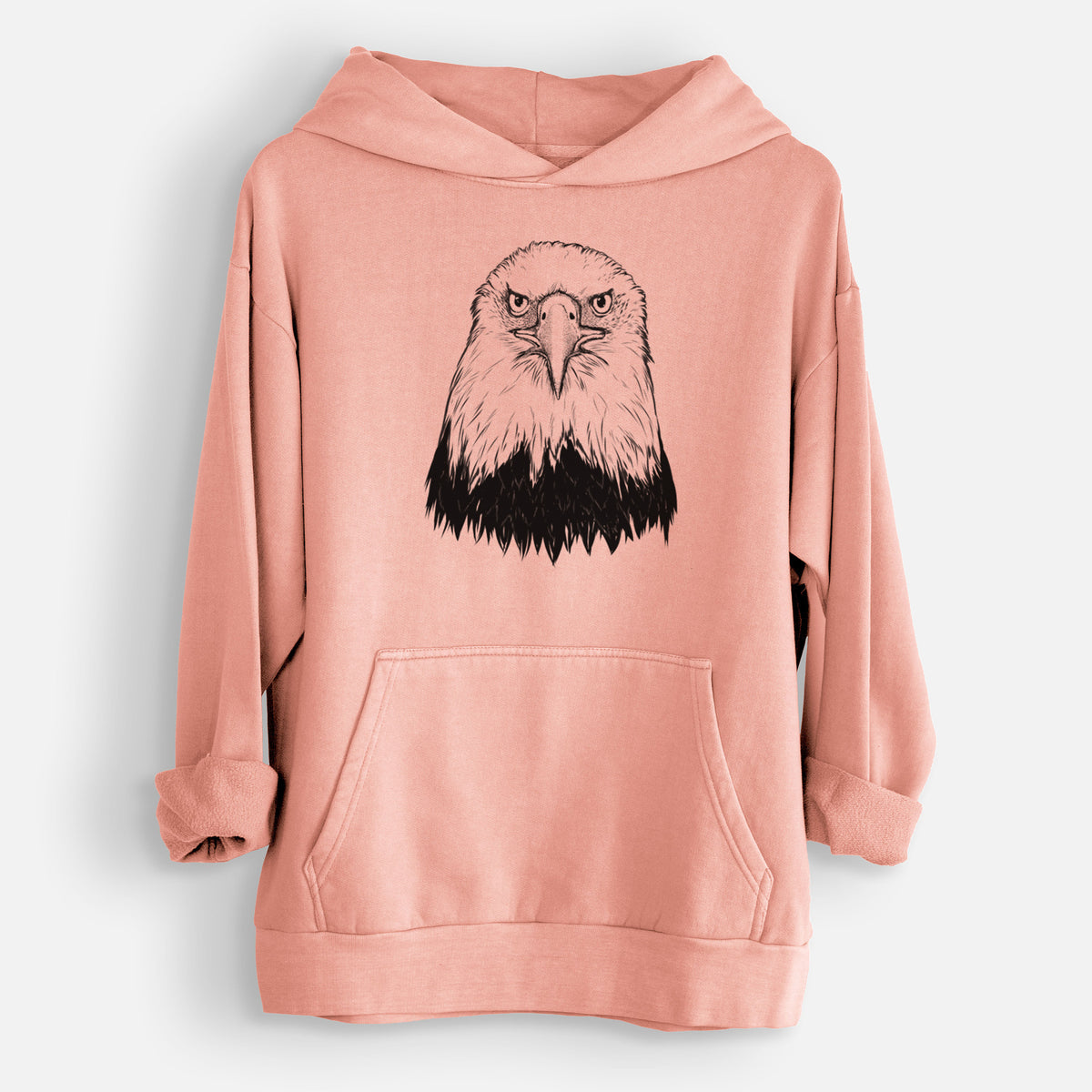 Haliaeetus Leucocephalus - American Bald Eagle  - Urban Heavyweight Hoodie