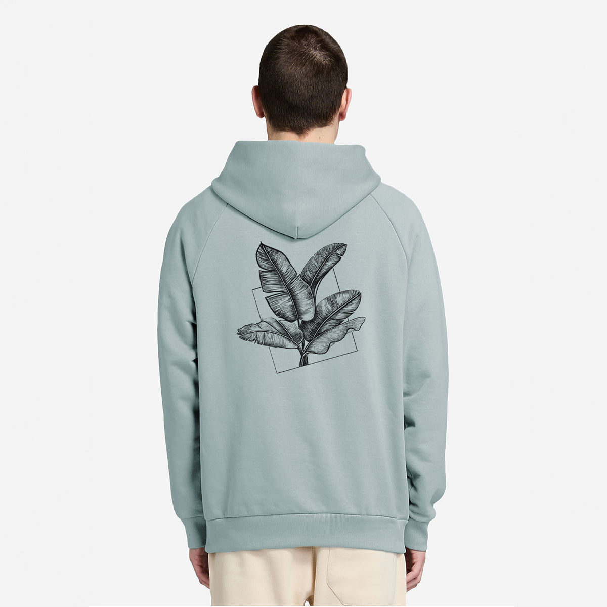 Banana Plant Leaves - UltraLuxe Heavyweight French Terry Hoodie