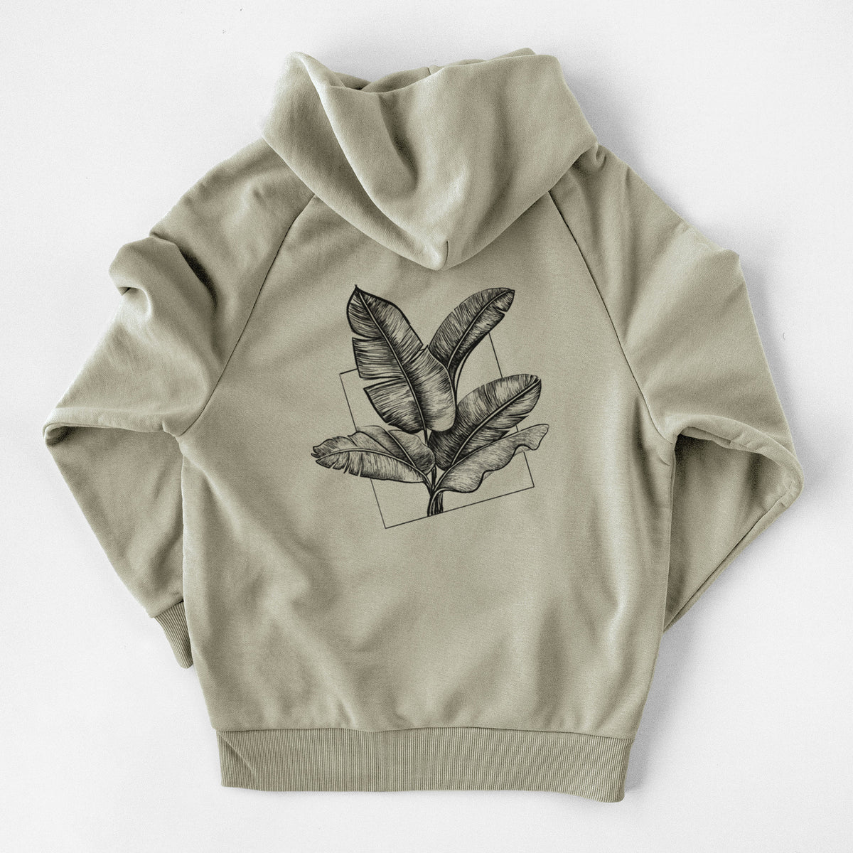 Banana Plant Leaves - UltraLuxe Heavyweight French Terry Hoodie