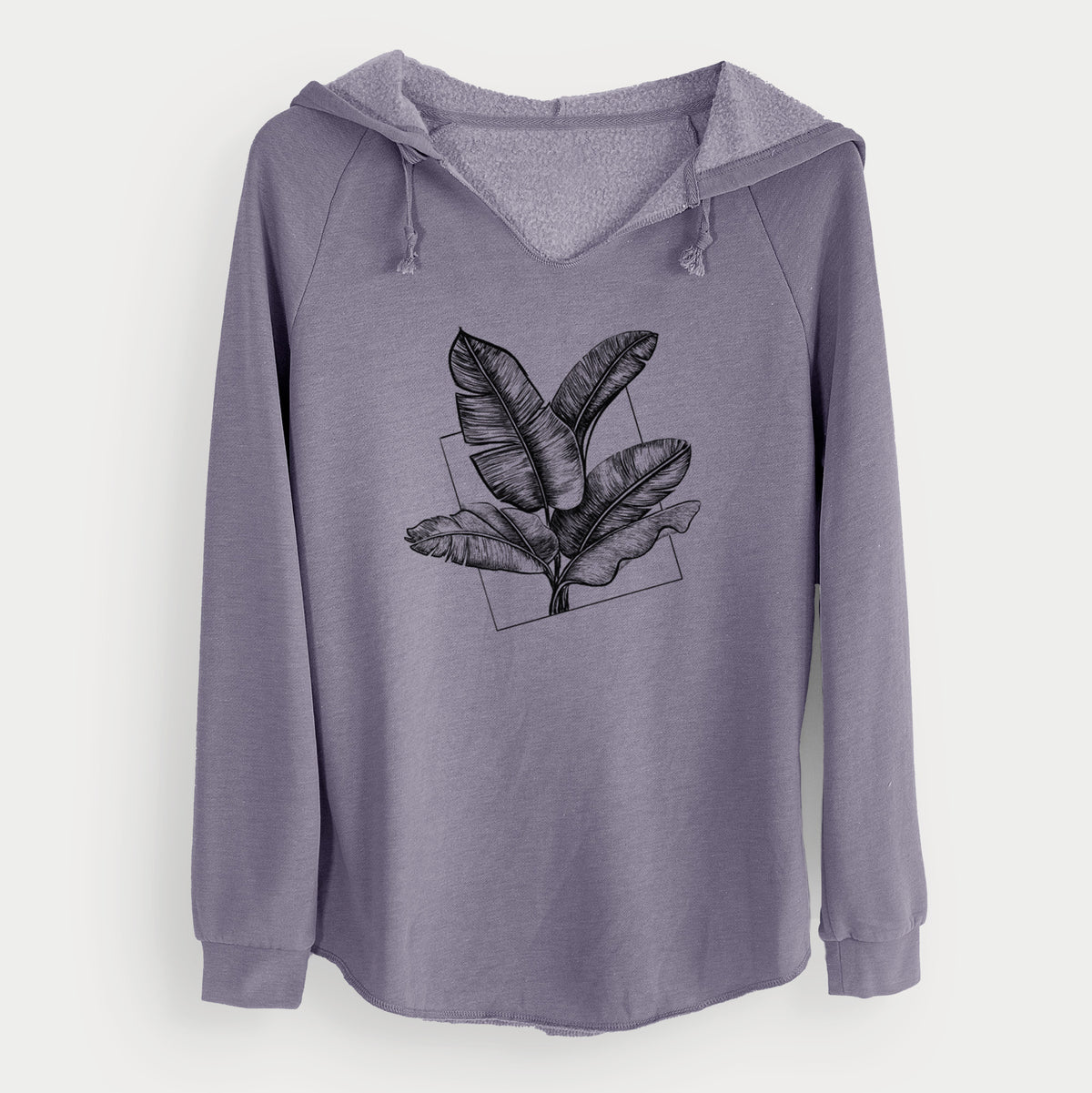 Banana Plant Leaves - Cali Wave Hooded Sweatshirt