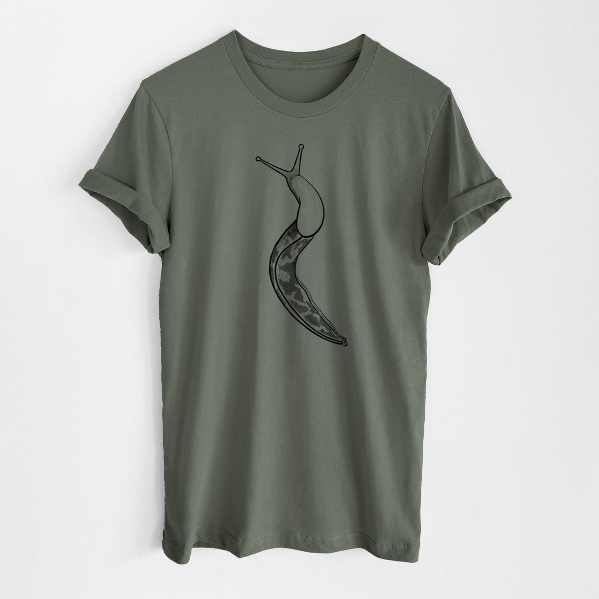 Pacific Banana Slug - Ariolimax columbianus - Lightweight 100% Cotton Unisex Crewneck