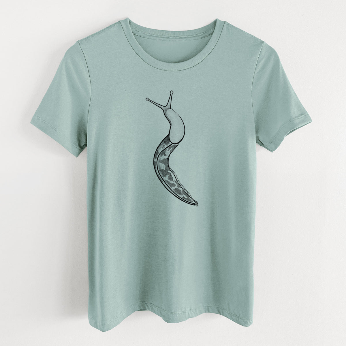 Pacific Banana Slug - Ariolimax columbianus - Women's Lightweight Relaxed Fit 100% Cotton Crewneck