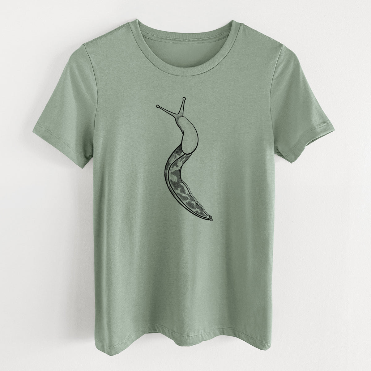 Pacific Banana Slug - Ariolimax columbianus - Women's Lightweight Relaxed Fit 100% Cotton Crewneck