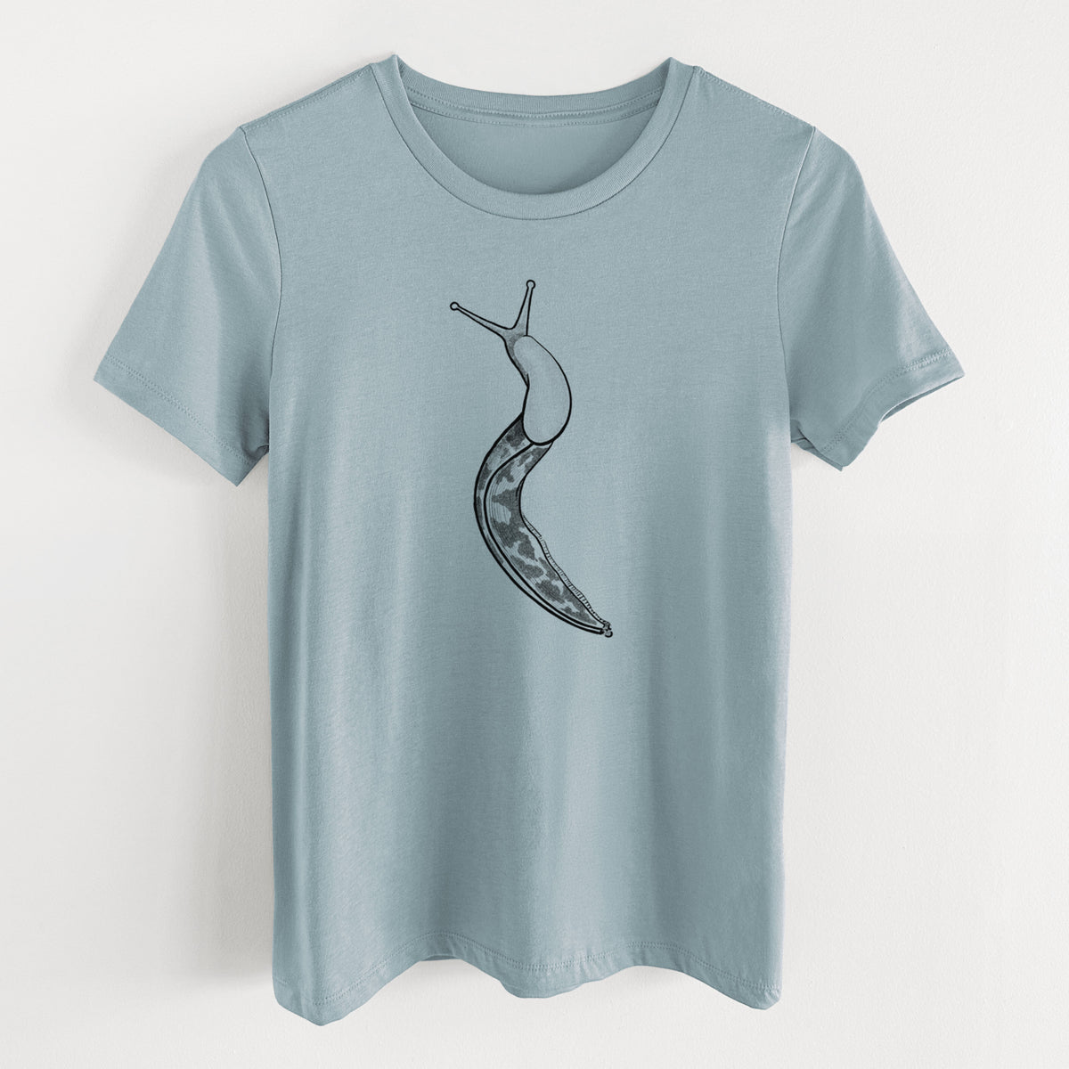 Pacific Banana Slug - Ariolimax columbianus - Women's Lightweight Relaxed Fit 100% Cotton Crewneck