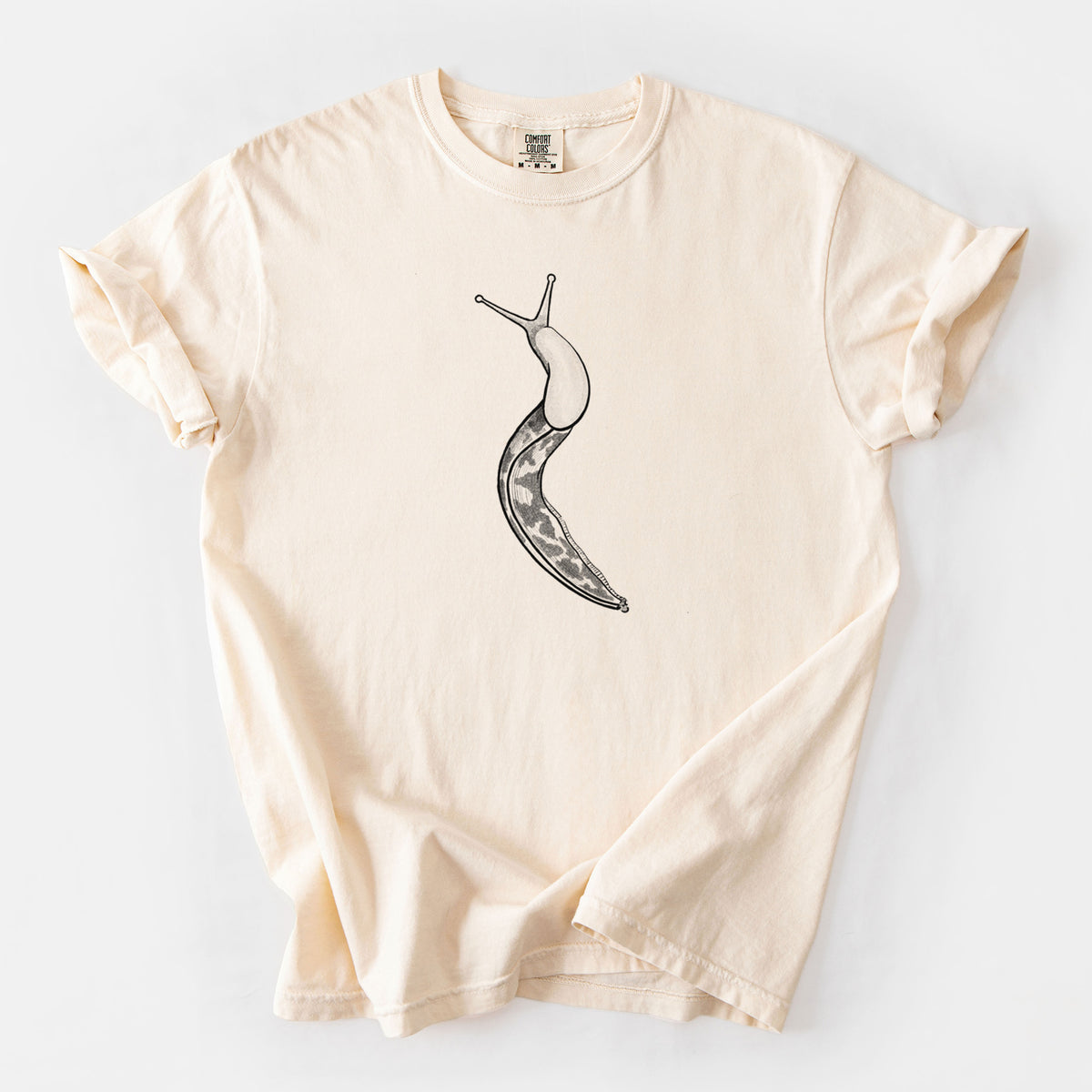 Pacific Banana Slug - Ariolimax columbianus - Unisex Comfort Colors Garment-Dyed Heavyweight T-shirt