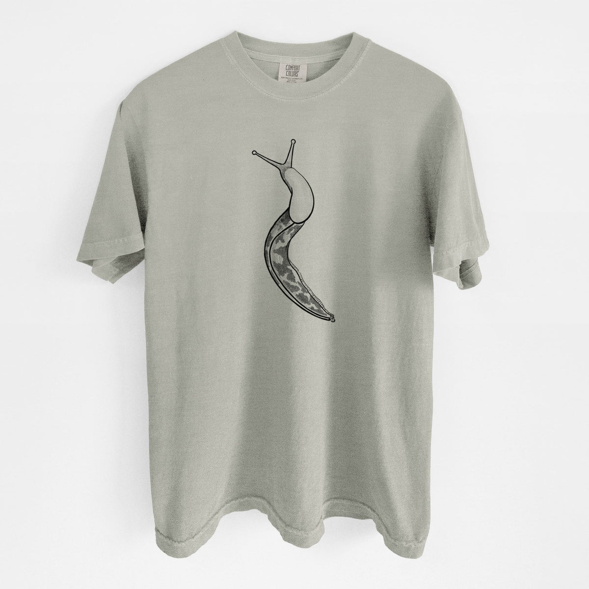 Pacific Banana Slug - Ariolimax columbianus - Unisex Comfort Colors Garment-Dyed Heavyweight T-shirt