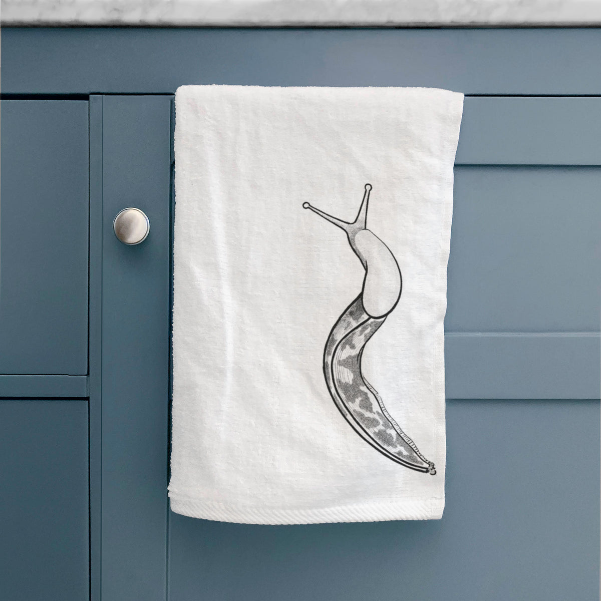 Pacific Banana Slug - Ariolimax columbianus Premium Decorative Hand Towel