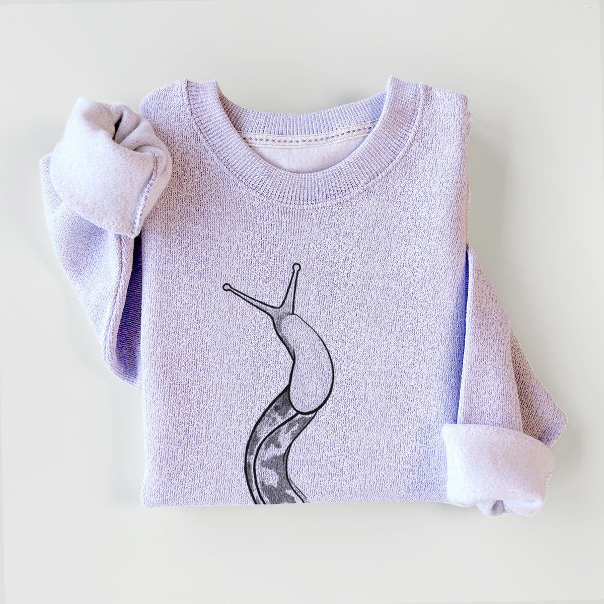 Pacific Banana Slug - Ariolimax columbianus - Knit Sweatshirt