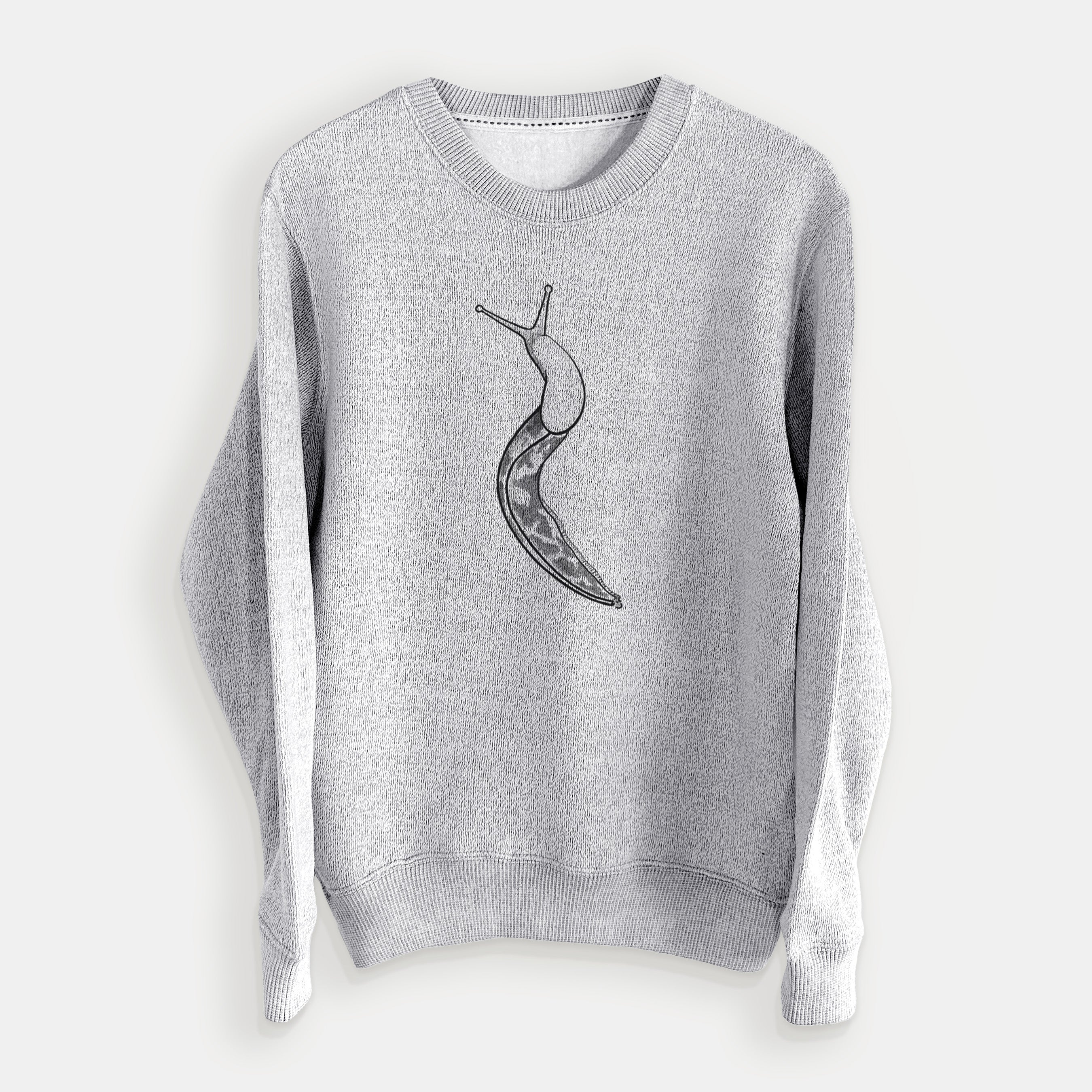 Pacific Banana Slug - Ariolimax columbianus - Knit Sweatshirt