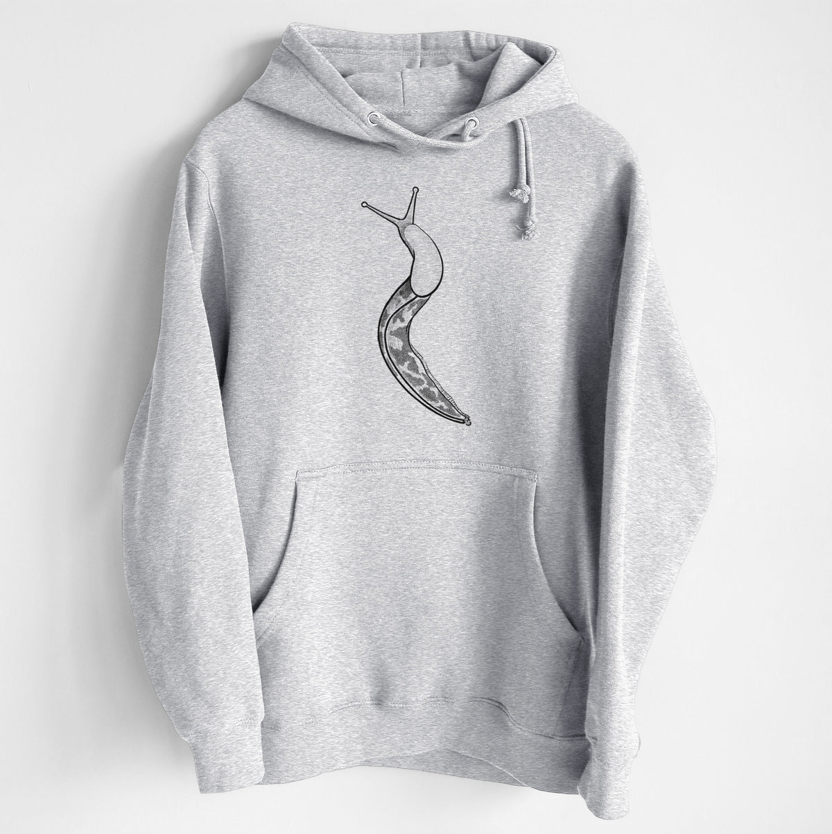 Pacific Banana Slug - Ariolimax columbianus - Heavyweight Fleece Hoodie
