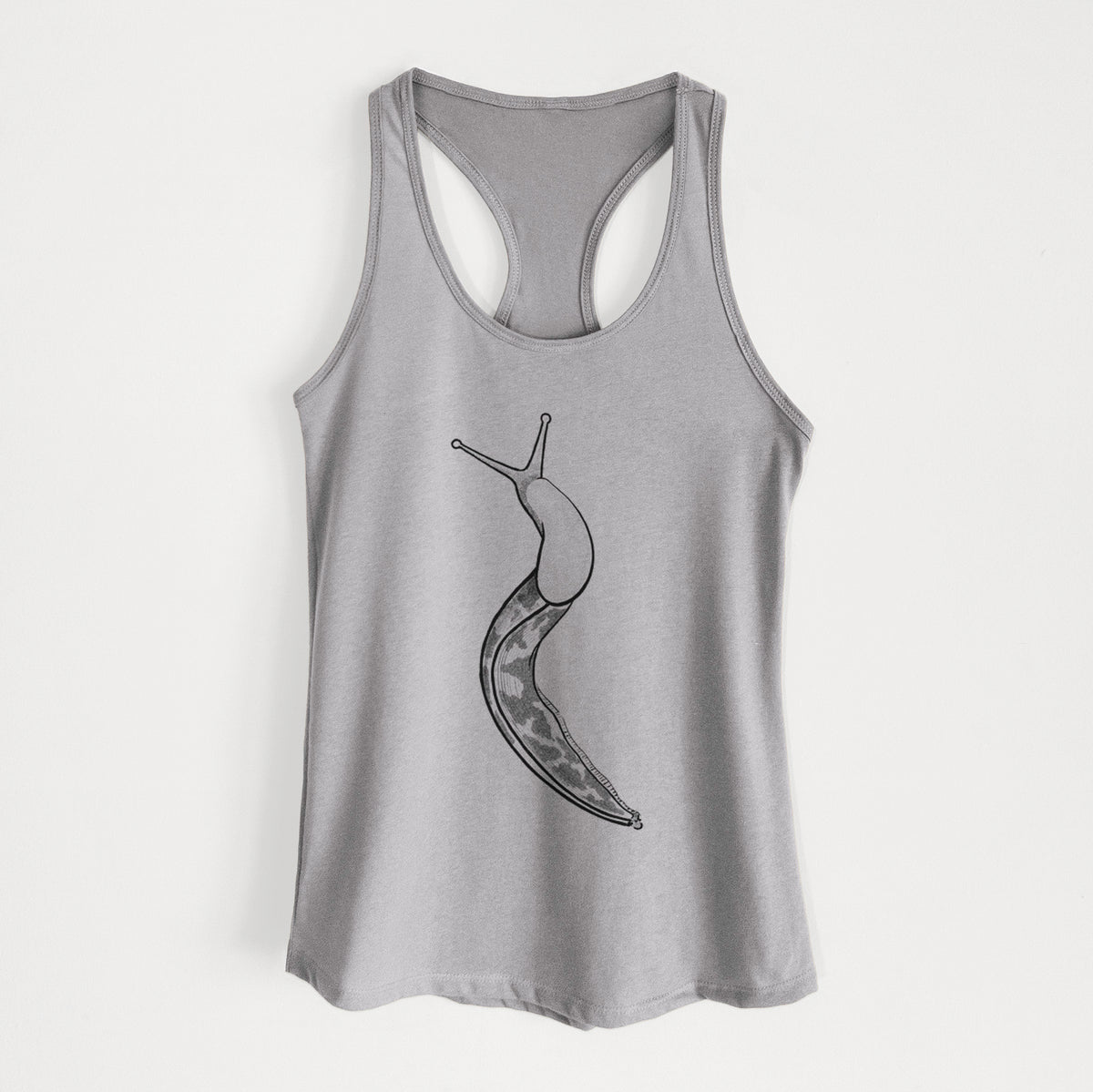 Pacific Banana Slug - Ariolimax columbianus - Women's Racerback Tanktop