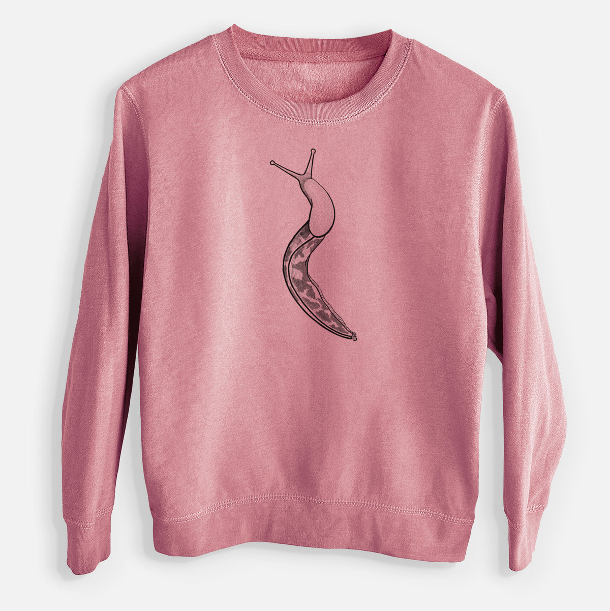 Pacific Banana Slug - Ariolimax columbianus - Youth Lightweight Crewneck Sweatshirt