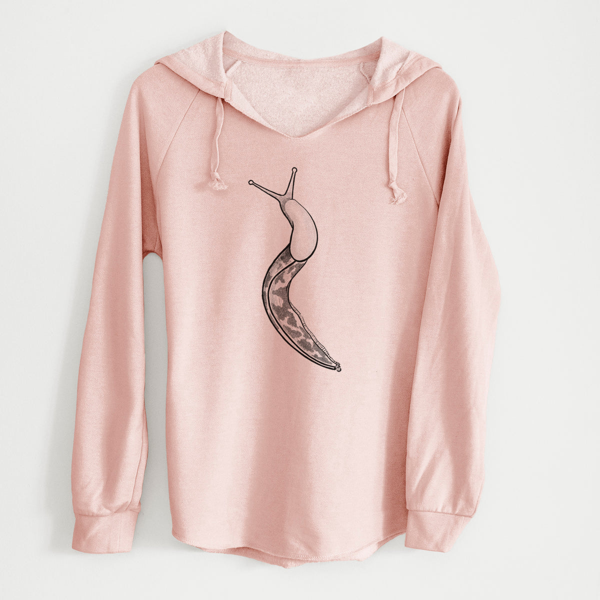 Pacific Banana Slug - Ariolimax columbianus - Cali Wave Hooded Sweatshirt