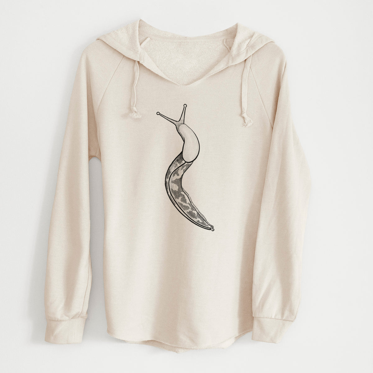 Pacific Banana Slug - Ariolimax columbianus - Cali Wave Hooded Sweatshirt