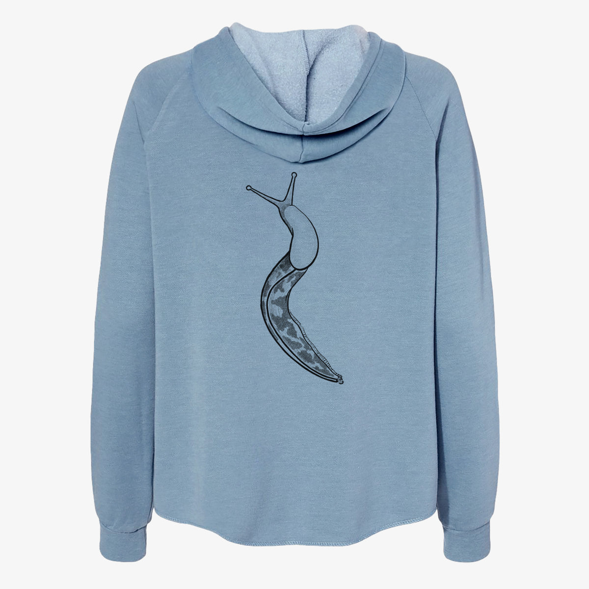 Pacific Banana Slug - Ariolimax columbianus - Women's Cali Wave Zip-Up Sweatshirt